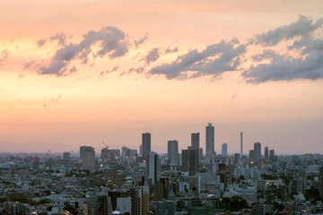 Fototapeta premium サンシャイン60・池袋・夕景