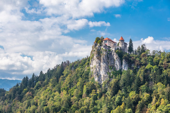 Burg von Bled in Slowenien