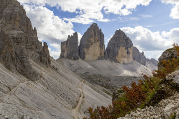 Panorama entlang der 3 Zinnen