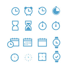 time icon seet