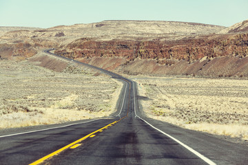 Road in prairie