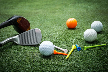 Golf ball and equipment for the sport of golf