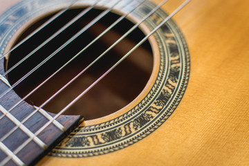 Fototapeta premium Spanish Guitar and Strings