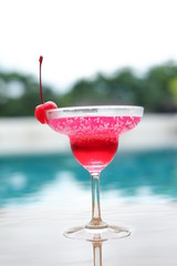 strawberry margarita cocktail