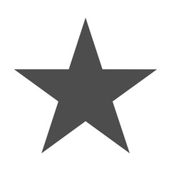 Star icon vector. Classic rank isolated. Trendy flat favorite design. Star web site pictogram, mobile app