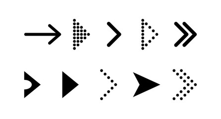 Arrow vector icon. Arrow. Arrows vector collection. Set black vector arrows icon