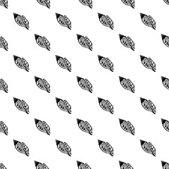 Ocean shell icon. Simple illustration of ocean shell vector icon for web