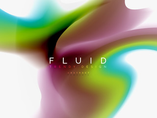 Background abstract fluid colors design