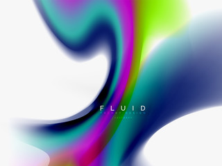 Background abstract - liquid colors wave flow