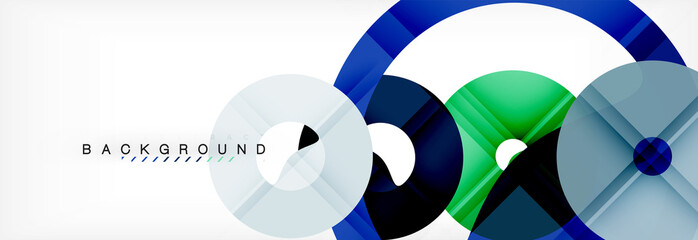 Modern geometrical abstract background