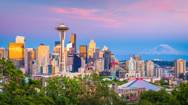 Seattle, Washington, USA Skyline