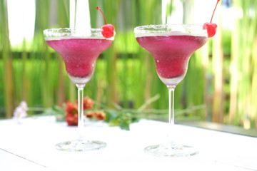 summer margarita cocktail