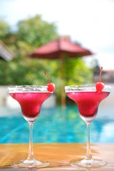 summer margarita cocktail