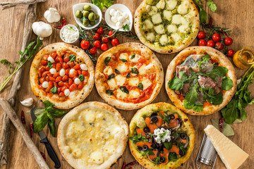 ホームメイドピザ　Italian home-made pizza