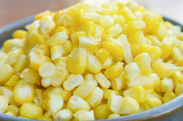 sweet corn in a Bowl
