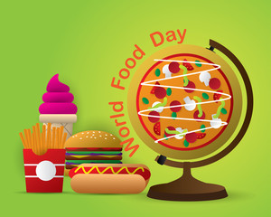 world food day food day illustration world food day vector
