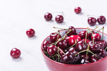Fresh ripe cherry
