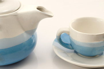 Glass and jug as a container for water