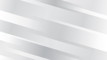 Abstract background with diagonal lines in white and gray colors