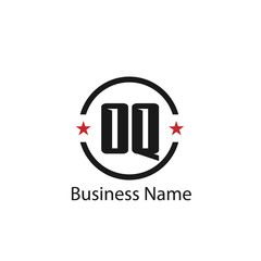 Initial Letter OQ Logo Template Design