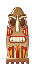 Ethnic idol icon. Cartoon of ethnic idol vector icon for web design isolated on white background
