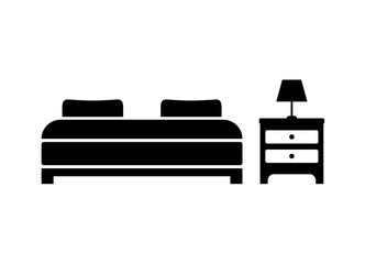 bedroom icon design
