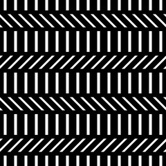 Design seamless monochrome zigzag pattern