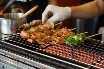 thai barbecue mala with new gen fire stove