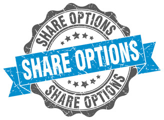 share options stamp. sign. seal