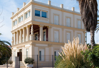 Casa de verano de Vicente Blasco Ibañez en la playa de la Malvarrosa, Valencia