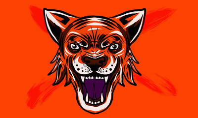 Tiger cartoon