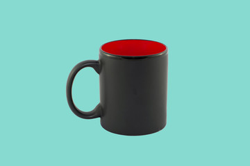 Black and Red Cup