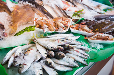 fish on fish market