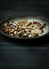 nuts in a bowl