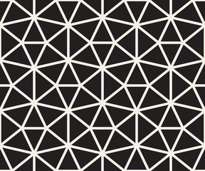 Vector seamless pattern. Modern stylish abstract texture. Repeating geometric tiles