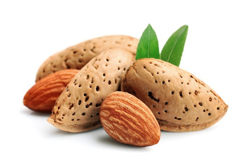 Almonds nuts.