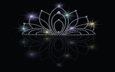 crystal crown illustration © amin11mario