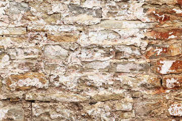 Background - Stacked Stone Wall.