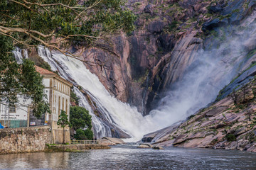 Ezaro, A Coruna, Galicia, Spain: Ezaro waterfall