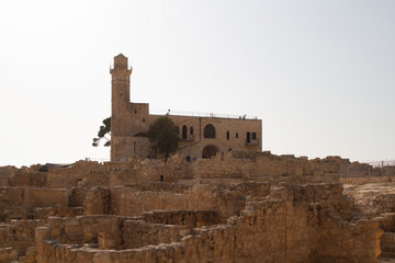 Tomb of prophet Samuel, Nabi Samwil mosque in Israel