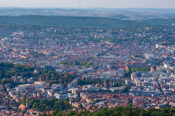 Fototapeta premium Scenic Stuttgart view impressions out of summer time