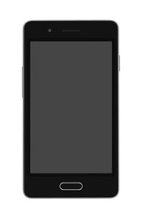 Smartphone isolated on white background