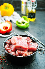meat for kebab