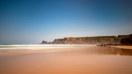 Sand beach at Praia de Odeceixe