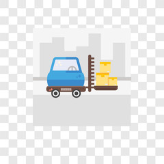 Delivery man vector icon isolated on transparent background, Delivery man logo design