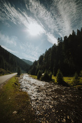 landscape, nature, beauty, burn, water, sky, relax, forest, grass