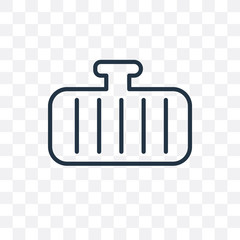 oil icon isolated on transparent background. Simple and editable oil icons. Modern icon vector illustration.
