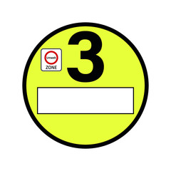 Gelbe Plakette Euro 3