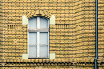 Wall and window.