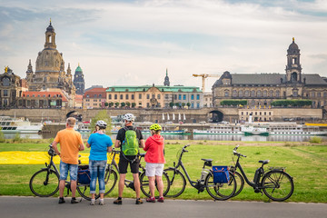 Cityscape of Dresden (Germany)